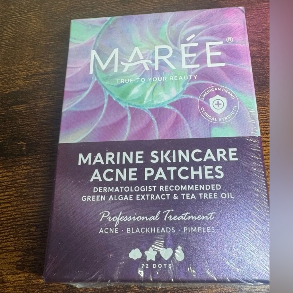 Maree marine skincare acne patches 72 dots